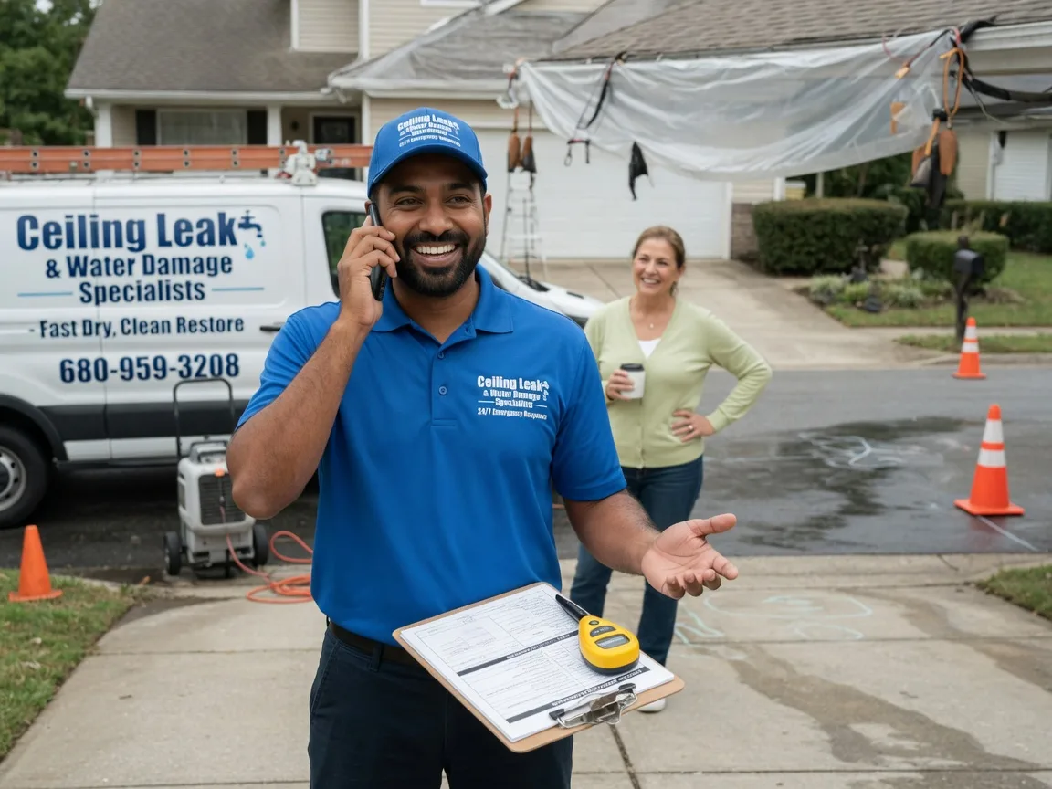 Ceiling Leak Cleanup Battle Mountain, NV FAQs